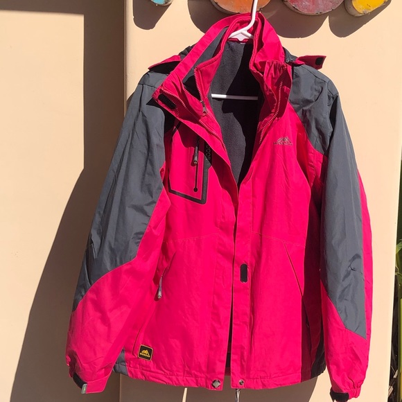 Pink Wandoo 2 jackets in 1 contoured jacket - Picture 2 of 8
